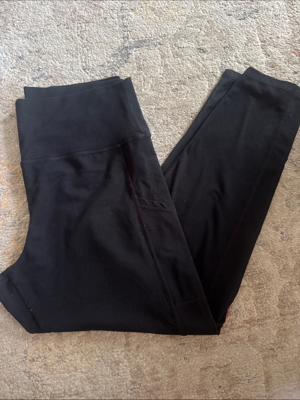 aerie Black High-Waist Performance Leggings
